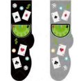 thumbnail image 1 of Foozys Men’s Blackjack Late Night Party - Up to No Good Novelty Socks | 2 Pair, 1 of 2