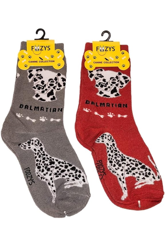 Unisex Crew Socks Canine Collection (Dalmation)