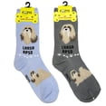 thumbnail image 1 of Foozys Unisex Crew Socks Canine Collection (Lhasa Apso), 1 of 5