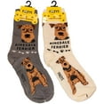 thumbnail image 1 of Foozys Unisex Crew Socks | Canine/Dog Collection | Unisex | Airedale Terrier, 1 of 3