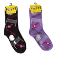 thumbnail image 1 of FOOZY'S Adult Socks - Volleyball, Set of 2, 1 of 3