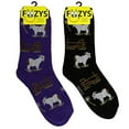thumbnail image 1 of Foozys Women’s Crew Socks | Billy Goats Cute Farm Animal Novelty Socks | 2 Pair, 1 of 7