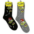 thumbnail image 1 of Foozys Women’s Crew Socks |Dog House Cute Farm Novelty Socks | 2 Pair, 1 of 7
