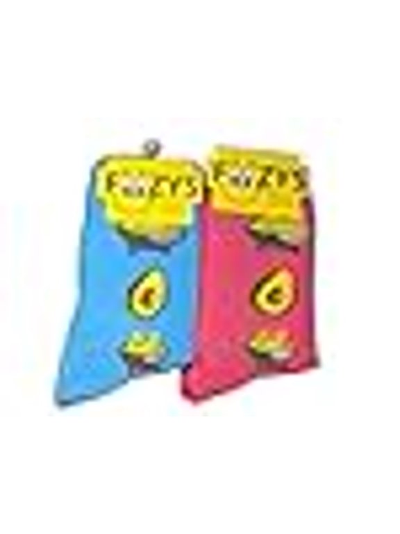 Women's Crew Socks Guacamole & Chips Themed Novelty Socks 2 pairs