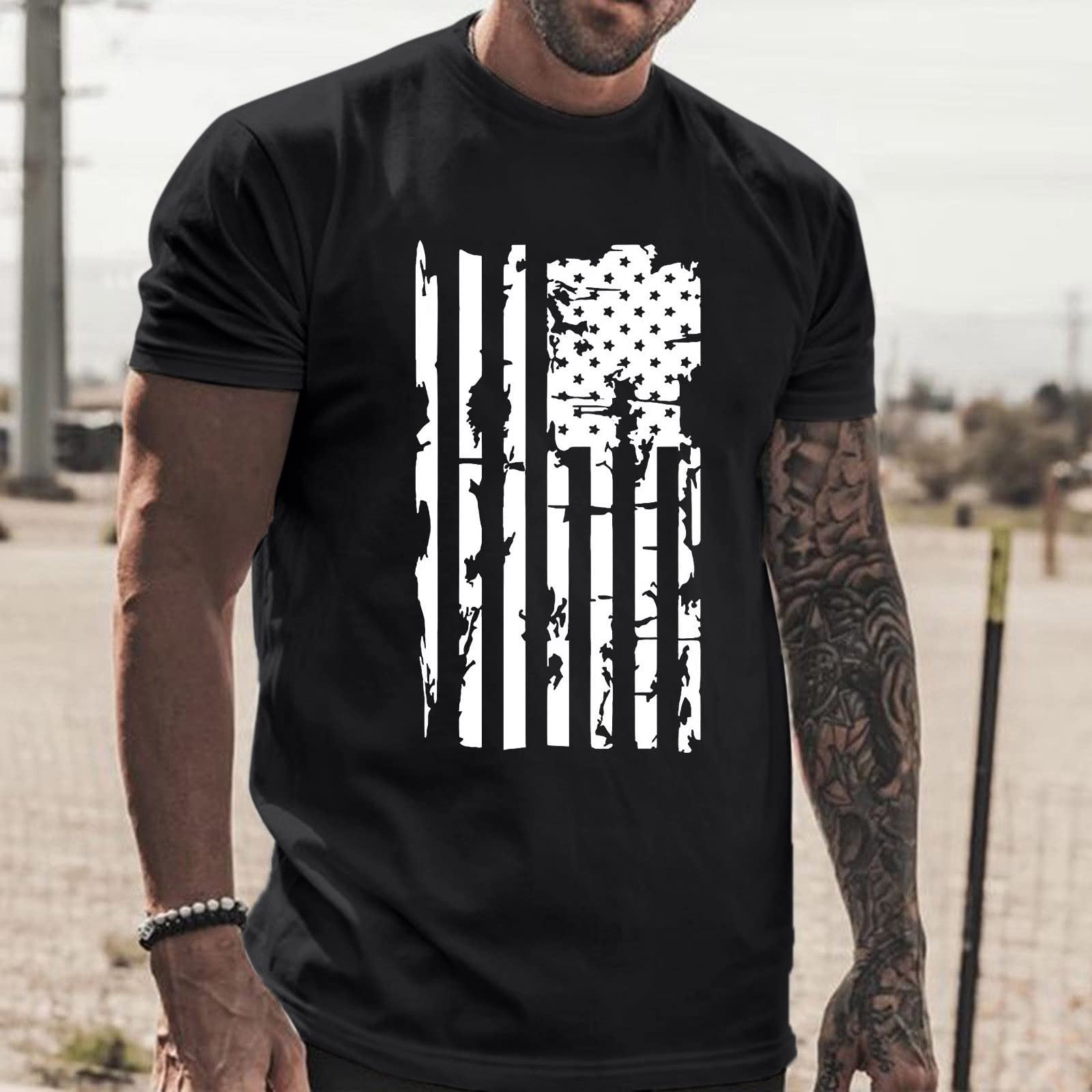 American Vintage Men's T-Shirt - Black - S