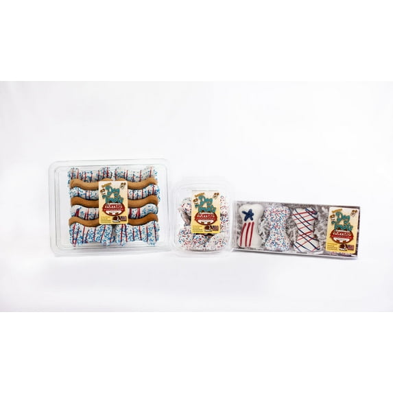 Foppers Dog Treats Patriotic Gift Set, Small