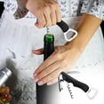 thumbnail image 1 of Foqnuq 3-in-1 Wine and Beer Opener Portable Corkscrew Stainless Steel Foil Cutter Easy Grip Tool for Home Use Parties and Travel, 1 of 4