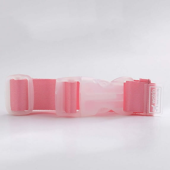 Foqnuq Adjustable Luggage Straps for Suitcase | Travel Belt Clip with Buckle | Multi-Color Travel Accessory for Bag Security & Identification