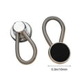thumbnail image 1 of Foqnuq Adjustable Waist Extender Button for Jeans and Pants Elastic Button Extender Flexible Adjustable Easy Use for Clothing Expansion, 1 of 6