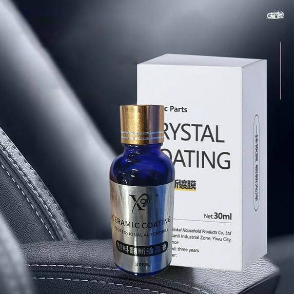 Foqnuq Automotive Headlight Restoration Fluid 30ml - Clear Coat, Scratch Repair, Oxidation Remover for Car, Motorcycle, Vehicle Lamps