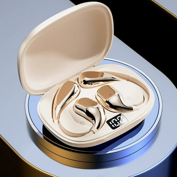 Foqnuq Bluetooth 5.4 Wireless Earphones Directional Sound High-definition Call Long Battery Life Comfortable Fit Type-C Charging