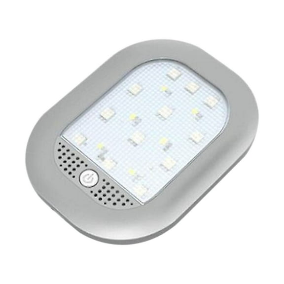 Foqnuq Car Interior LED Light, 8 Color Reading Lamp, Portable Rechargeable Ceiling Light, Easy Install Trunk & Roof Light for Vehicles & Home