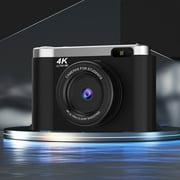 Foqnuq Digital Camera Autofocus 1080P HD 2.8 Inch Flip Screen Compact Lightweight Beauty Camera for Vlogging Photography