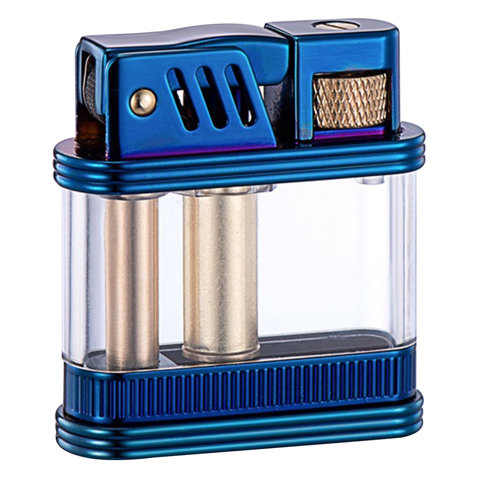 Foqnuq Elegant Kerosene Lighter, Cool Cigarette Lighter, Transparent ...