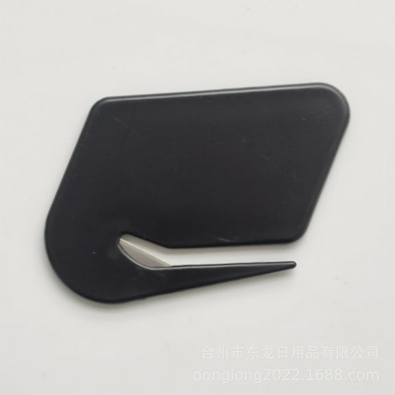 Foqnuq Envelope Opener Letter Slitter with Concealed Blade, Multi-Functional for Mail & Packages, Durable Plastic, Office & Home Use