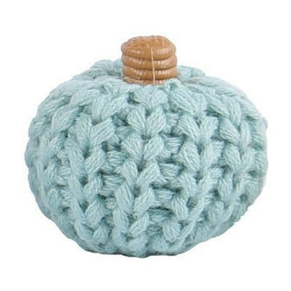 Foqnuq Hand-Knitted Colorful Pumpkin Decorative Ornaments | Unique Fall Party Props | Soft Durable Home Decor | Vibrant Seasonal Accent for Indoor Spaces