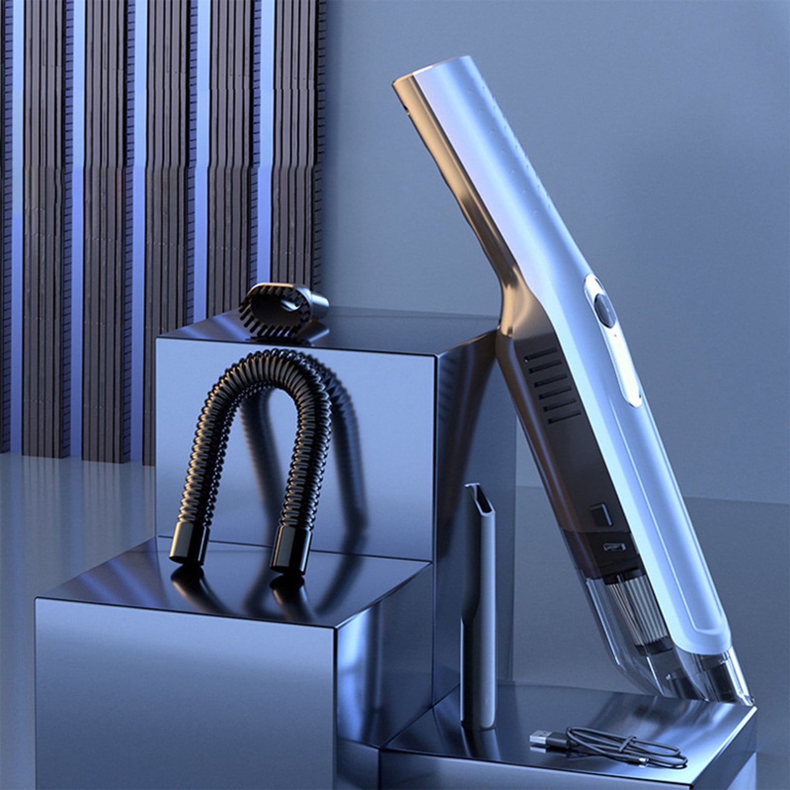 Foqnuq High Power Handheld Car Vacuum Cleaner, Portable 5000Pa Suction