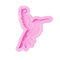 Foqnuq Hummingbird Silicone Mold for Baking and Chocolate Candy - Food Grade, Non-Stick, Easy to Clean - Ideal for Cakes, Fudge, and Desserts