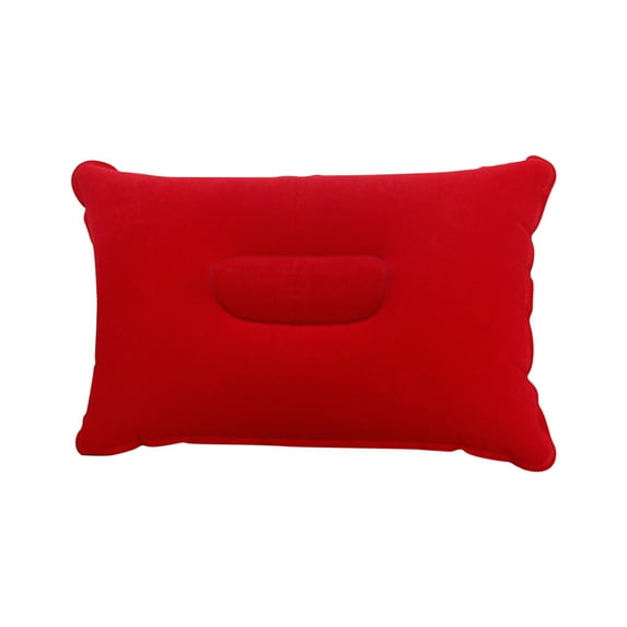 Foqnuq Inflatable Travel Pillow for Camping | Self-Inflating Neck Support Cushion | Portable Lumbar Support | Relaxation for Outdoor Adventures