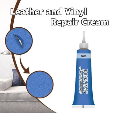 Foqnuq Leather Repair Filler Cream Kit - 20ml, Restores Car Seats, Sofas, Jackets, Shoes, Bags & Furniture - Instant Scratch & Rip Repair Tool