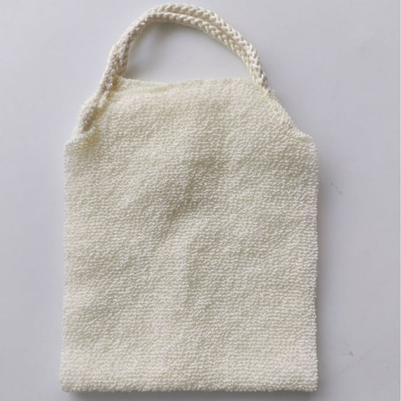 Foqnuq Long Nylon Bath Towel Exfoliating Back Scrubbers | Rubbing Strip for Deep Cleansing | Thickened Anti-Itch Body Wash Cloth | Home Spa Essential 50x18cm