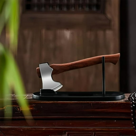 Foqnuq Mini Axe Camping Survival Axe - Compact Hatchet for Outdoor Adventures, Fishing, or Home Use - Lightweight & Ergonomic Design - Unique Gift Idea