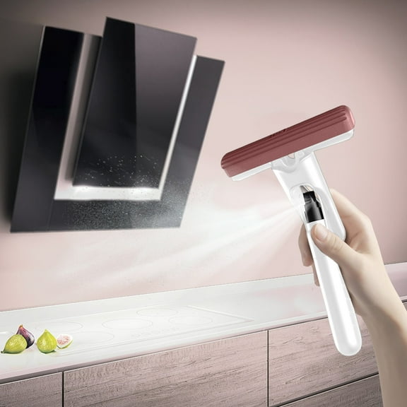 Foqnuq Near The Hall Desktop Water Spray Mop, Hand-free Multi-Surface Cleaner, Compact Wipe for Kitchen & Bathroom, Lightweight Glass & Surface Cleaning Tool