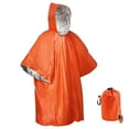 thumbnail image 1 of Foqnuq PE Aluminum Emergency Raincoat | Waterproof Outdoor Cape | Insulating Windbreaker | Compact Hiking Gear | Travel Essential for Camping and Emergencies, 1 of 1