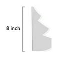 thumbnail image 1 of Foqnuq PVC Christmas Tree Quilting Templates Set, DIY Hand Sewing Art Crafts Ruler for Holiday Gifts and Decoration, 1 of 8