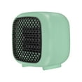 Foqnuq Quick Heating Desktop Heater Compact Mini Home Warmer, 2 Heat