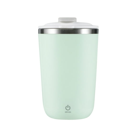 Foqnuq Rechargeable Automatic Mixing Cup Stainless Steel Protein Powder Coffee Mug High-Speed Stirring Travel Tumbler for Smooth Blends
