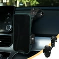 thumbnail image 1 of Foqnuq Rotating Car Phone Mount, Universal Dashboard Stand with Diamond Inlay, Suction Cup Holder for Navigation & Video Calls, 1 of 6