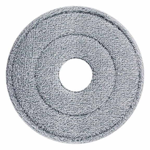 Foqnuq Self-Washing Flat - Rotatable Adjustable Microfiber Mop with Washable Cloth Heads, Easy Self Wringing for Home & Commercial Floor Cleaning