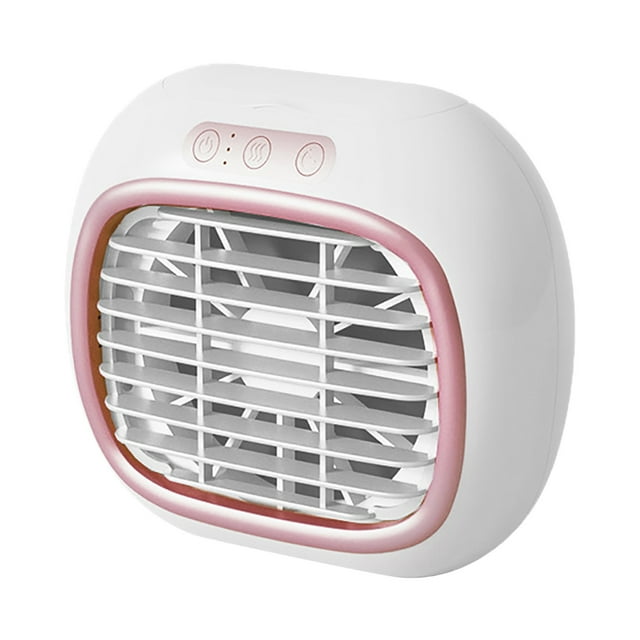 Foqnuq Silent Plugin Refrigeration Small Conditioner, Desktop Water