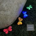 thumbnail image 1 of Foqnuq Solar-Powered Butterfly Garden Lights, 4-Pack, Outdoor Waterproof Stake Lights, Auto On at Dusk, for Yard Decoration, 1 of 9