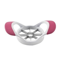 Foqnuq Stainless Steel Fruit Dicer, Apple Slicer & Fruit Divider, Multi-Functional Kitchen Tool, Easy to Clean & Safe for Quick Fruit Preparation