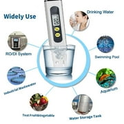 Foqnuq TDS Water Quality Tester Pen, 1-9990PPM, Portable Digital Meter for Pools, Spas, Reservoirs, Drinking Water, Hydroponics