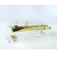 Foqnuq Transparent PS Stapler Stylish Binding Machine Highend