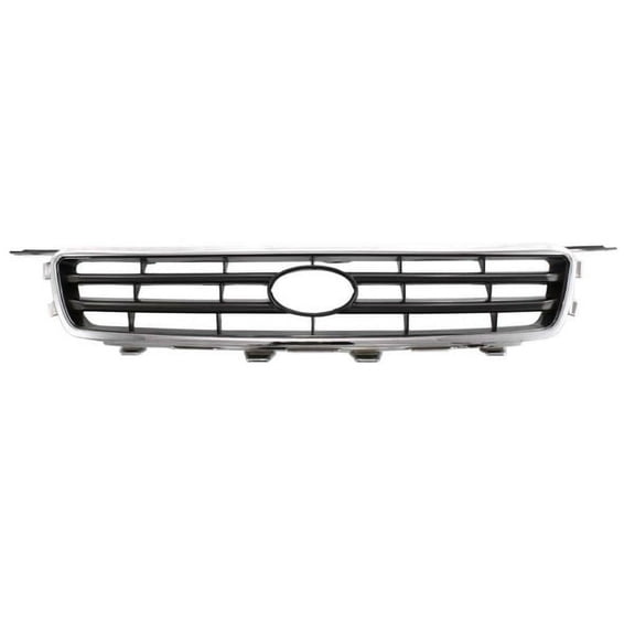 For 00-01 Camry 2.2L/3.0L Front Grill Grille Assembly Chrome Shell Black Insert