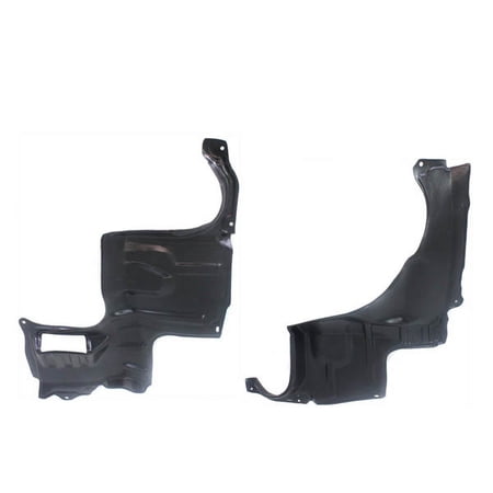 For 00-01 MPV Front Fender Engine Splash Shield Under Cover Left Right PAIR SET