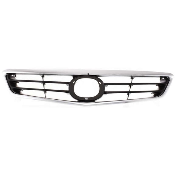 For 00-02 626 ES/LX Front Face Bar Grille Assembly Chrome Shell w/Black Insert
