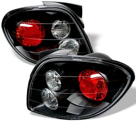 For 00-02 Hyundai Tiburon Sonar Altezza Tail Lights (Black) YD-ALT-HYT00-BK