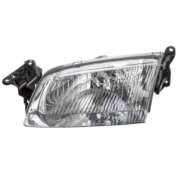 For 00-02 Mazda 626 Headlight Headlamp Halogen Head Light Lamp w/Bulb Left Side