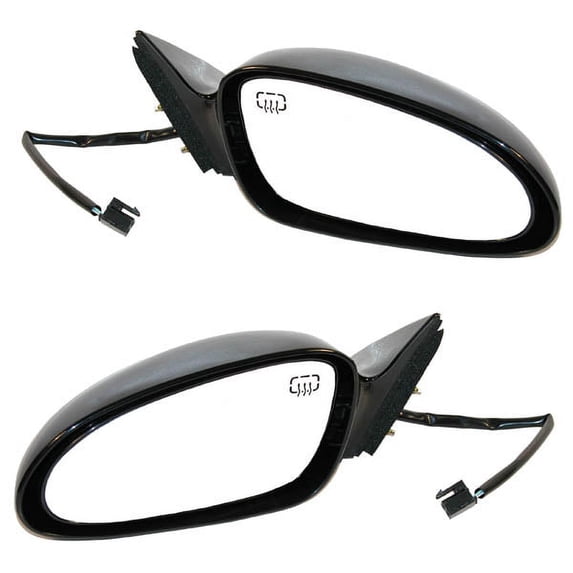 For 00-07 Monte Carlo Rear View Door Mirror Power Heated Non-Folding SET PAIR