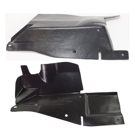 For 00-11 Chevy Impala Engine Splash Shield Under Cover Undercar LH+RH SET PAIR