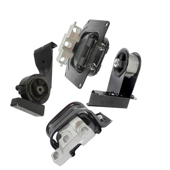 For 00 Chrysler Cirrus 2.0L 2841 2842 2958 5371 Motor & Trans Mount Set 4PCS 00