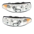 thumbnail image 1 of For 00 LeSabre Custom Headlight Headlamp Front Head Light Lamp w/Bulb PAIR SET, 1 of 5
