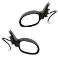 thumbnail image 1 of For 01-03 PT Cruiser Rear View Mirror Power Non-Heat Black Non-Folding SET PAIR, 1 of 5