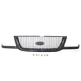 thumbnail image 1 of For 01-03 Ranger Truck Front Grille Assembly Black Surround w/Argent Mesh Insert, 1 of 5