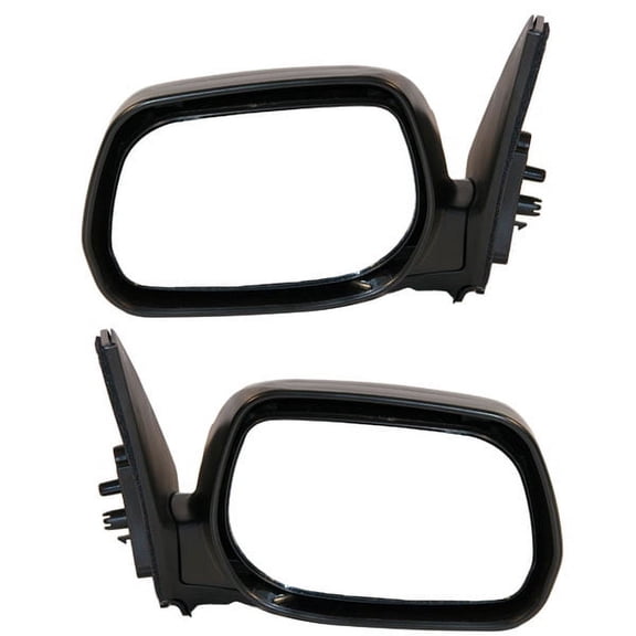 For 01-05 RAV4 Rear View Door Mirror Manual Folding Paintable w/Glass SET PAIR
